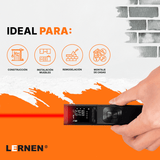 Medidor Láser Multifunción 60M 3 en 1 Lernen