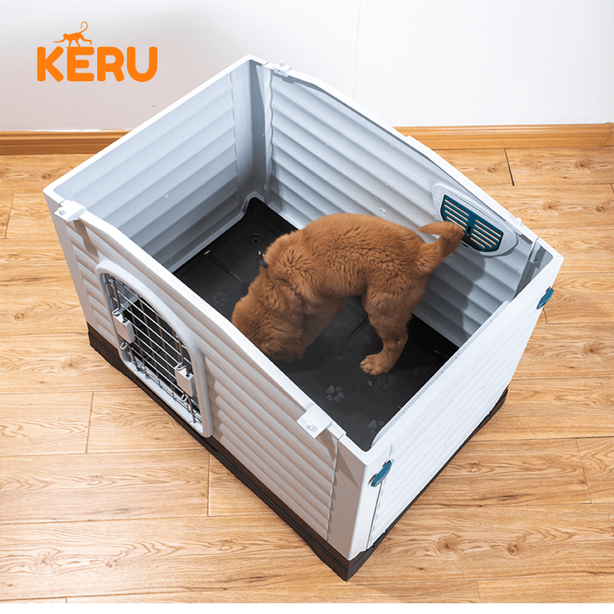 Casa para Perro Rectangular Keru