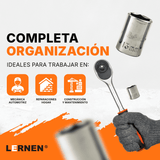 Juego De Dados Lernen 216 Piezas Kit De Herramientas Lernen