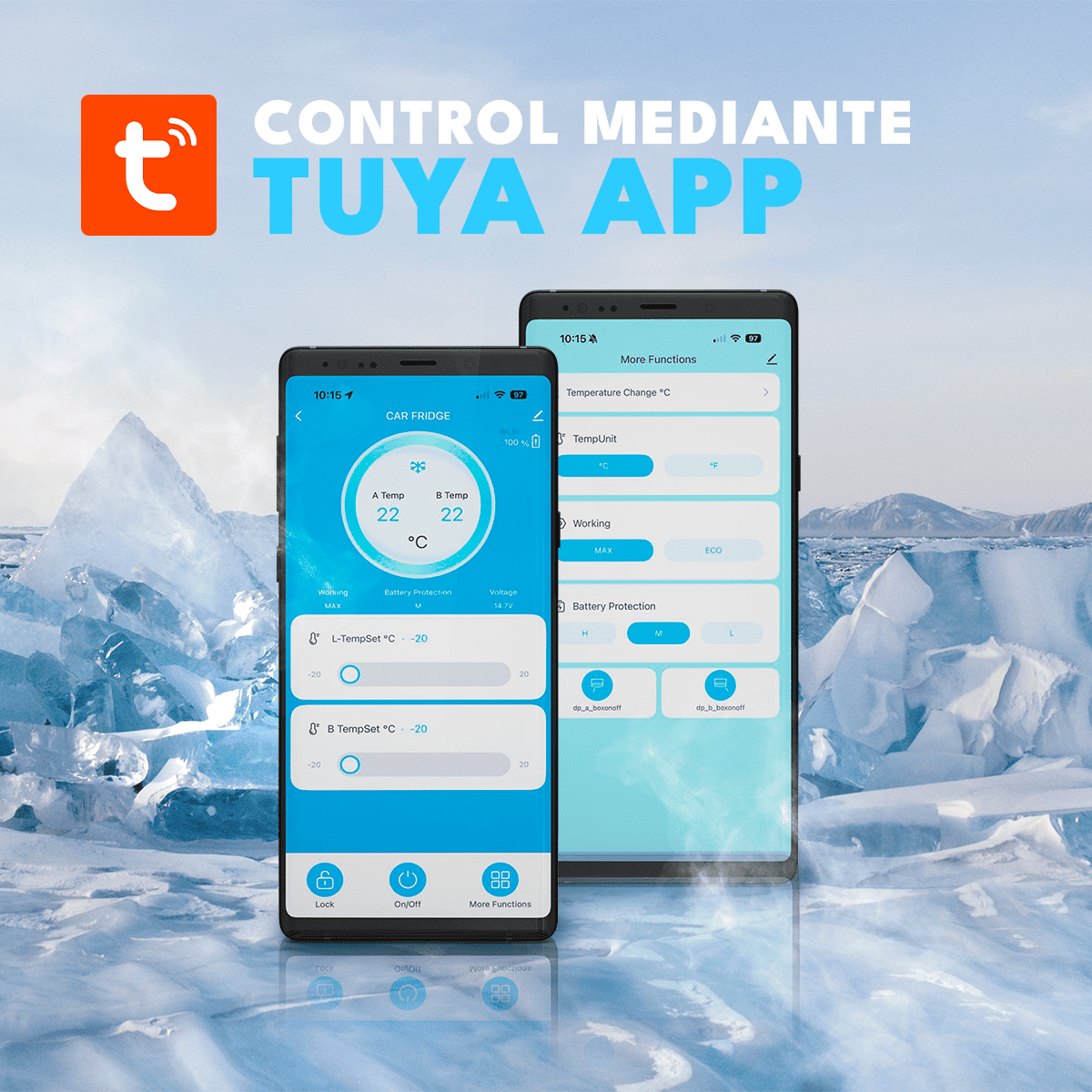 Cooler Eléctrico Portátil 50 Litros con Ruedas ED50C Homen