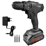 Taladro Destornillador Inalámbrico LERNEN + 1 Batería + Acc