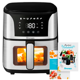 Freidora de Aire 5.5 Litros 1.350W Homen con Panel Touch — Mayor capacidad y control