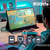 Monitor Portátil Bitbyte 15.6 Full Hd Ips Con Parlante