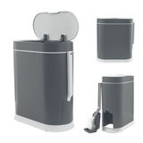 Basurero Automático Papelera Inteligente Sensor 8 Lts - GRIS