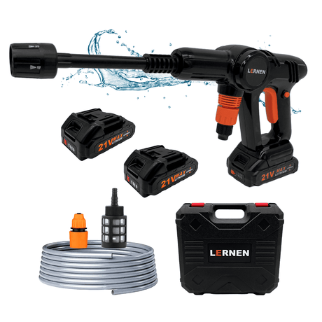 Hidrolavadora Inalámbrica PRO Lernen + 2 baterías + Accesorios Lernen
