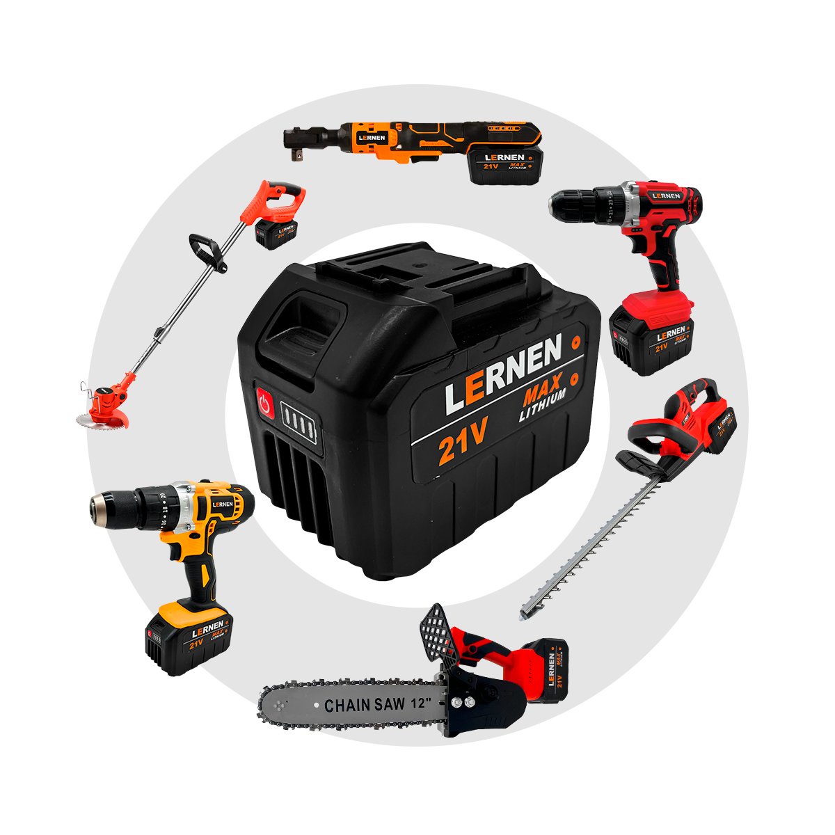 Batería Lernen 21v 6.000 Mah