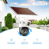 Cámara de seguridad Solar Wifi Exterior Impermeable 6MP