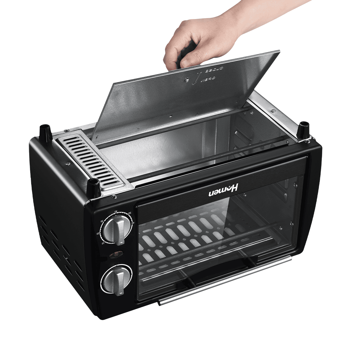 Horno Eléctrico Homen 9.7 Lt 750 W