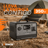 Estación De Energía Portátil Lernen 350w