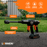 Hidrolavadora Inalámbrica PRO Lernen + 2 baterías + Accesorios