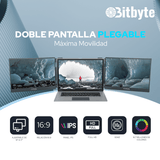 Monitor Doble Bitbyte 14" Full HD