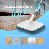 Trapeador Mopa 360 Con Balde Giratorio Centrifugo Microfibra