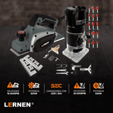 Pack Fresadora Router Tupi + Cepillo Eléctrico Carpintería