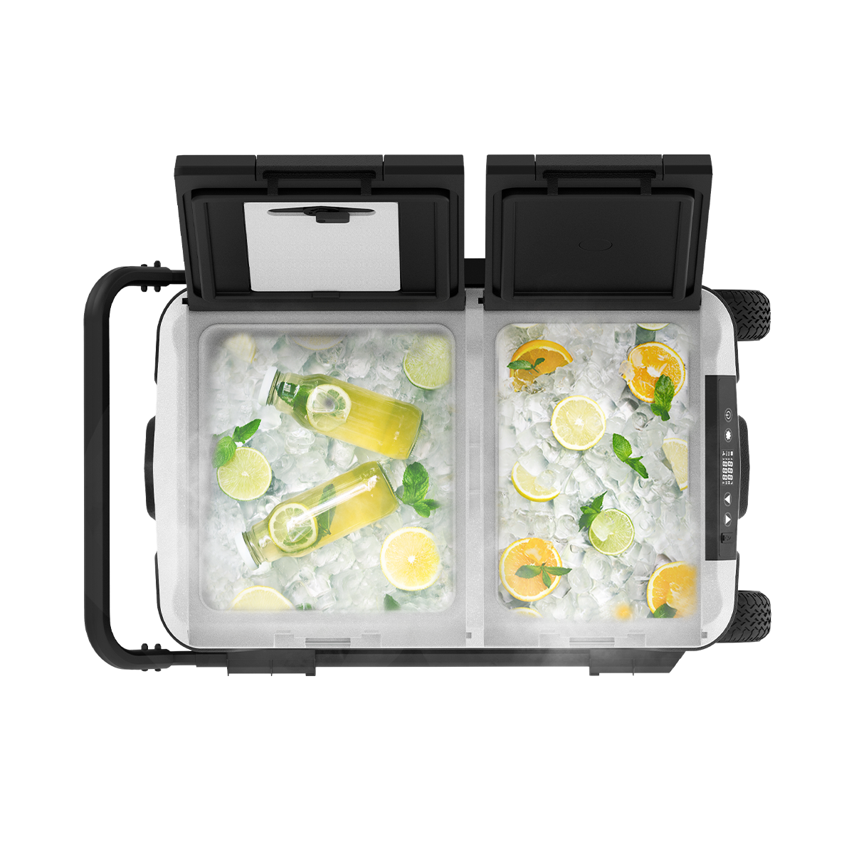 Cooler Eléctrico Portátil 50 Litros con Ruedas ED50C Homen