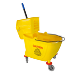 Carro Estrujador De Aseo Mopa 33 litros Amarillo Lernen