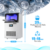 Máquina de Hielo Automática 25 kg/24h