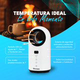 Estufa Calefactor Oscilante Homen 1500W con Control Remoto