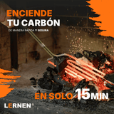 Encendedor Eléctrico De Parrilla Carbón Leña Quincho Lernen