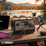 Estación De Energía Portátil Lernen 350w