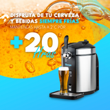 Dispensador de Cerveza 5L Homen con Sistema de Refrigeración
