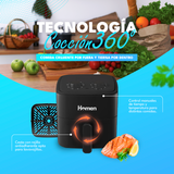 Freidora de Aire 4.2 Litros 1.200W homen — Cocina más sana y crujiente