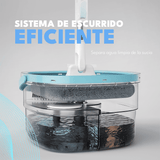 Trapeador Mopa 360 Con Balde Giratorio Centrifugo Microfibra