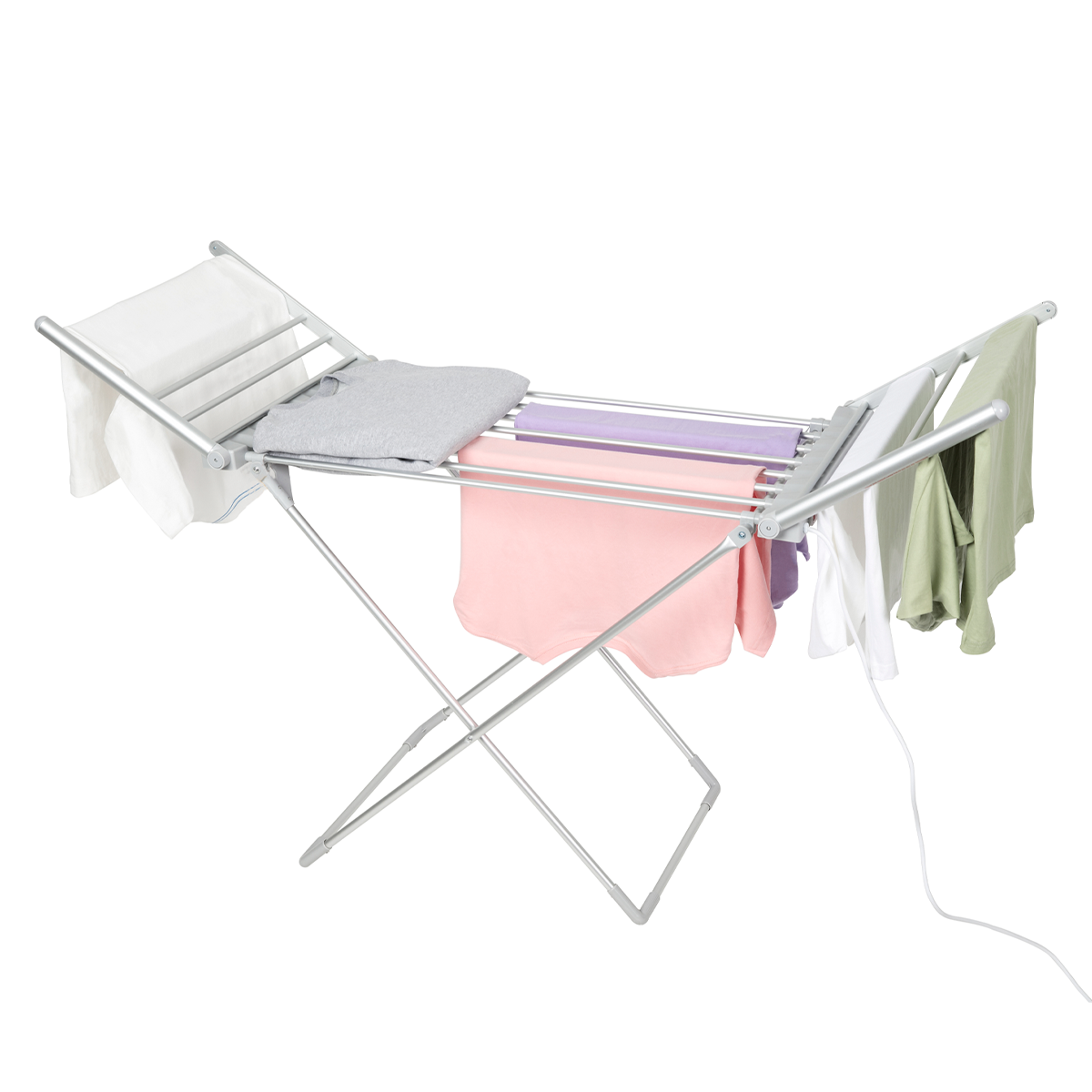 Tendedero Plegable Eléctrico Colgador Para Secar Ropa Homen
