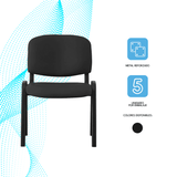 Silla de Visita ISO Modelo: 5SESPERAEC - Pack 5 unidades Homen