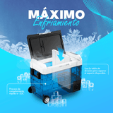 Cooler portátil Eléctrico con Ruedas Homen 35 Litros EA35C