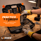 Maletín De 246 Puntas De Taladro, Brocas y Dados