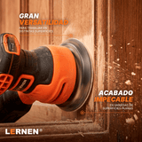 Lijadora Roto Orbital PRO LERNEN 350 W + 15 Lijas