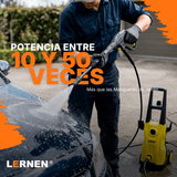 Hidrolavadora 1.600w con Espumador y Ruedas LERNEN