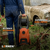 Hidrolavadora 1800w con Espumador y Ruedas LERNEN