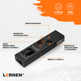 Medidor Láser Multifunción 60M 3 en 1 Lernen