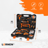 Set Herramientas Manuales LERNEN 150 Piezas Lernen