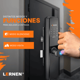 Cerradura Inteligente Digital Electrónica EC Lernen + App Tuya + Bluetooth