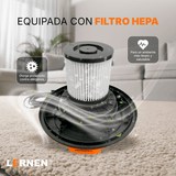 Aspiradora LERNEN Multifunción Metálica Polvo Agua 15 Litros 1400w