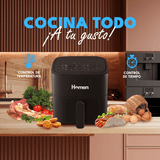 Freidora de Aire 4.2 Litros 1.200W homen — Cocina más sana y crujiente