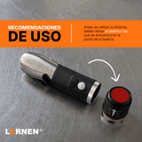 Linterna Recargable con Zoom Multiproposito