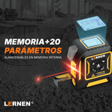 Medidor Distancia Láser Telémetro Con Huincha Lernen