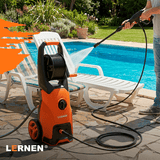 Hidrolavadora 1800w con Espumador y Ruedas LERNEN Lernen
