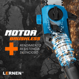 Motosierra Telescópica Inalámbrica Brushless Lernen