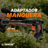 Hidrolavadora Inalámbrica PRO Lernen + 2 baterías + Accesorios Lernen