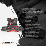 Set 145 Herramientas Manuales Multipropósito LERNEN