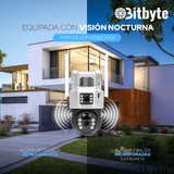 Cámara de seguridad Solar Wifi Exterior Impermeable 6MP