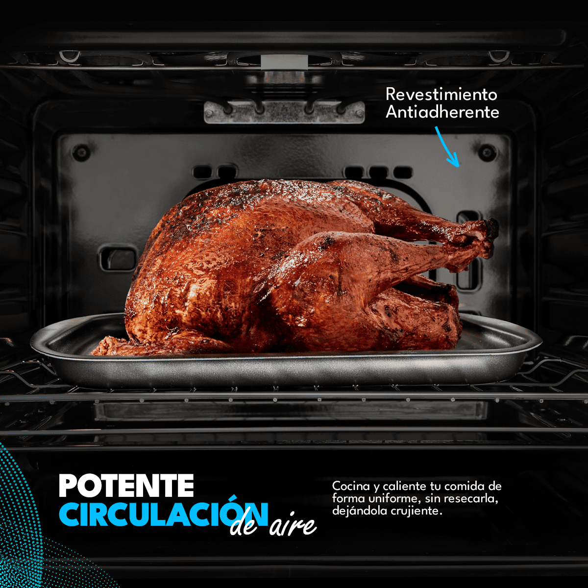 Horno Eléctrico Homen 9.7 Lt 750 W