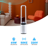 Ventilador Torre Homen 65W con Control Remoto