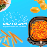 Freidora de Aire 4.2 Litros 1.200W homen — Cocina más sana y crujiente