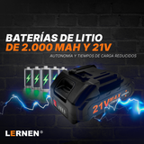Batería Lernen 21v 2.000 Mah