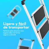 Escalera de aluminio tijera Homen